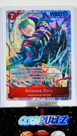 Roronoa Zoro EB04-007 SR ENGLISH OP15 One Piece - Image 1