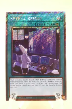 Yugioh! TCG - SPYRAL Resort - Quarter Century Secret Rare - RA04-EN277 Stampede - Image 1