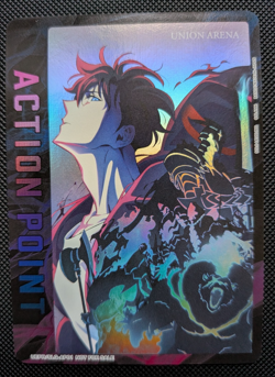 Union Arena US Solo Leveling Action Point Card AP01 Holo Promo Tournament ENG NM - Image 1