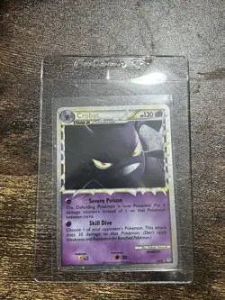 Pokemon Crobat Prime 84/95 HGSS Unleashed Holo Rare 2010 Near Mint NM - Image 1