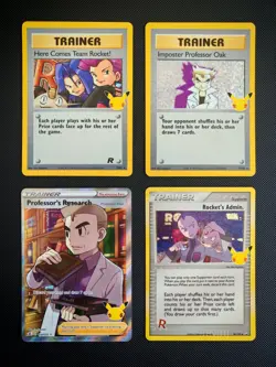 Pokemon Celebrations Rare Trainer Bundle - 15/82 / 73/102 /86/109 / 024/025 - Image 1