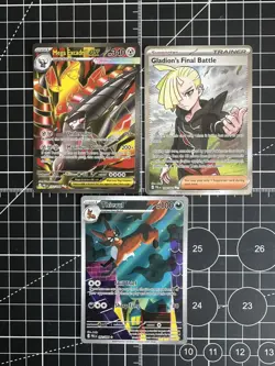 Pokemon TCG Pitch Black Rare Card Bundle x3 - Image 1