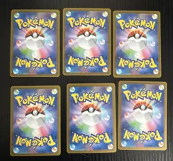 Japanese Art Rare Pokemon Bundle X6 Cards Mixed Sets - Image 2