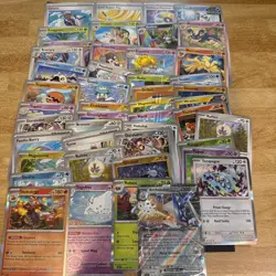 Pokemon TCG Surging Sparks Bundle x 45 including rare, reverse and 1 ex - Image 1