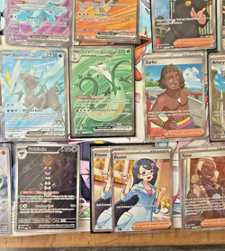 Pokemon TCG Illustration Rare Ultra Rare Full Art Trainer Bundle x38 Mixed Sets - Image 5