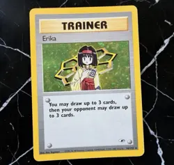Pokemon Erika & Koga Holo Rare Bundle Gym Heroes & Gym Challenge WOTC NM/EX - Image 1