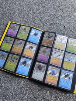 Pokemon TCG Binder with 160+ Rare Cards Holos Promos Bundle Collection - Image 2