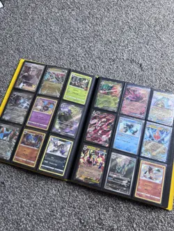 Pokemon TCG Binder with 160+ Rare Cards Holos Promos Bundle Collection - Image 3
