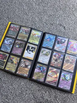 Pokemon TCG Binder with 160+ Rare Cards Holos Promos Bundle Collection - Image 4