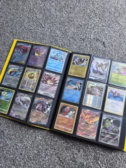 Pokemon TCG Binder with 160+ Rare Cards Holos Promos Bundle Collection - Image 5