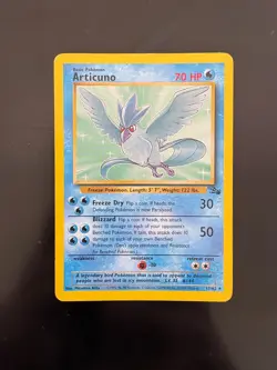 16x Vintage Pokemon Cards Bundle LP WOTC Base Set Fossil Rare Articuno 1999 - Image 3