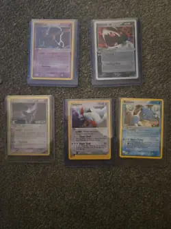 Vintage Pokemon Card Bundle 5 Card Set Of Rare Cards - Image 1