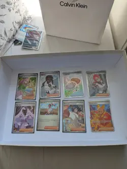Pokemon 8x Illustration Rare TRAINER Ex Card Bundle - Image 2