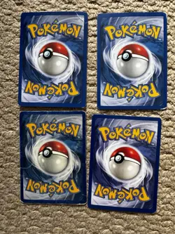 Pokemon TCG Holo Non Holo Vintage WOTC Bundle Rare X 4 - Image 4