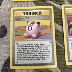 Pokemon TCG Trainer Base Set Rare Bundle NM - 70/102, 72/102, 75/102 & 79/102 - Image 5