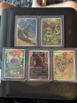 Pokemon TCG Black Bolt Illustration Rare 5x Bundle Scolipede,Throh,Musharana Etc - Image 1