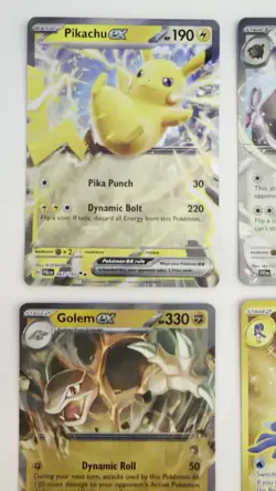 Pokemon TCG Bundle of 13 ‘ex’ cards including Quaquaval ex Gold Hyper Rare - NM - Image 2