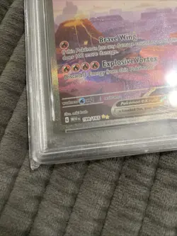 2023 Pokemon MEW EN Charizard ex Special Illustration Rare #199 PSA 8 NM-MT 151 - Image 3