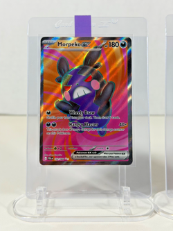 Morpeko ex 102/084 & 055/084 PBL Pokemon TCG 2-Card Holo Lot - Image 2