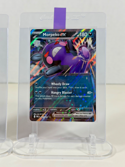 Morpeko ex 102/084 & 055/084 PBL Pokemon TCG 2-Card Holo Lot - Image 3