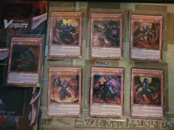 YUGIOH DRAGHIG + CALCAB + LIBIC + SCARM + BARBAR + CIR + CAGNA THE BURNING ABYSS - Image 1