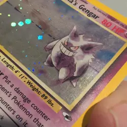 Sabrina's Gengar Gym Heroes 14/132 Unlimited Holo Rare Pokemon Card WOTC HP - Image 2