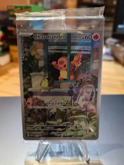 Charmander 044 Sv: Scarlet & Violet Promo Card Holo Illustration Sealed Pokemon - Image 1