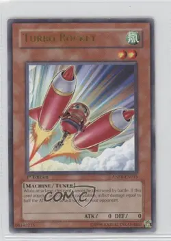 Turbo Rocket 1st Ed. YuGiOh Ancient Prophecy #ANPR-EN015 2009 READ - Image 1