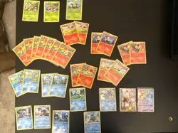 Pokemon TCG XY Starters 32 card lot Greninja EX Froakie Frogadier Fennekin - Image 1