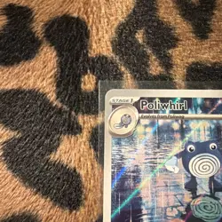 Poliwhirl 176/165 Scarlet & Violet 151 NM Full Art Illustration Pokemon TCG Card - Image 2