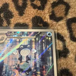 Poliwhirl 176/165 Scarlet & Violet 151 NM Full Art Illustration Pokemon TCG Card - Image 3