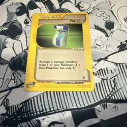 Potion 156/165 Expedition - Common Pokemon Card - NM/Mint - Image 1