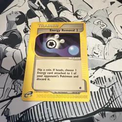 Energy Removal 2 140/165 WoTC Expedition Pokemon Card. NM - Image 1