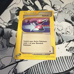 Pokemon Expedition Switch E-reader Non Holo NM Vintage 2002 Common TCG Card - Image 1