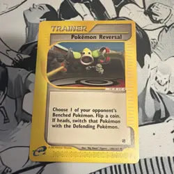 POKEMON REVERSAL - 146/165 Expedition Common Pokemon TCG Card NM Never Played - Image 1