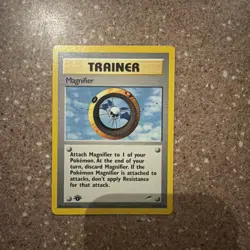 1st Edition Magnifier 101/105 Neo Destiny - Uncommon Pokemon Card - NM/Mint - Image 1
