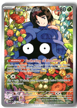 Erika's Tangela 218/217 ME: Ascended Heroes Illustration Rare Pokemon Card - Image 1