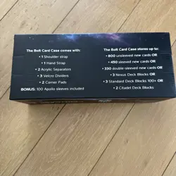 Magic MTG MagicCon Amsterdam 2026 Exclusive Quiver Bolt Card Case - New - Image 3