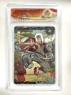 Jiraiya - 2026 KaYou Naruto Trading Card TCG CCG NRZ08-AR-006 L4 180/777 CCG 10 - Image 1