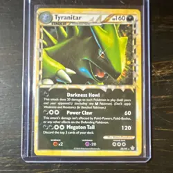 The Pokemon Company Pokemon TCG Tyranitar PRIME 88/95 Unleashed Holo 2010 - Image 1