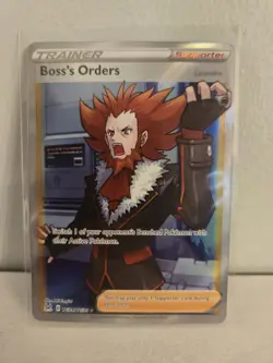 Pokemon Card - Boss's Orders TG24/TG30 Lost Origin Trainer Gallery Ultra Rare NM - Image 1