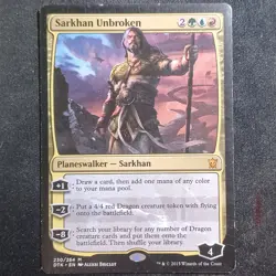 Sarkhan Unbroken - Dragons of Tarkir (Magic/MTG) - Image 1