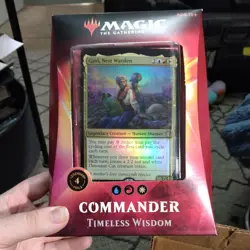 Magic the Gathering : Ikoria: Lair of Behemoths - Commander Timeless Wisdom - Image 1