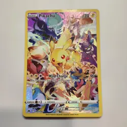 Pikachu 160/159 NM Secret Rare Full Art Crown Zenith Pokemon TCG - Image 1