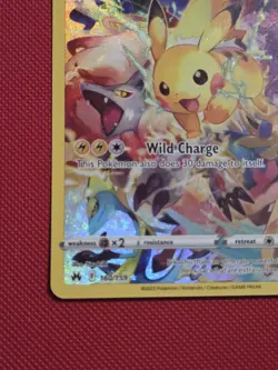 Pokemon TCG - Pikachu 160/159 Crown Zenith Holo Secret Rare Card NM - Image 4