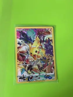 Pikachu 160/159 Full Art – Secret Rare Holo Crown Zenith – Pokemon TCG – NM/M - Image 1