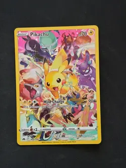 Pokemon TCG Pikachu Crown Zenith 160/159 Holo Secret Rare NM - Image 1