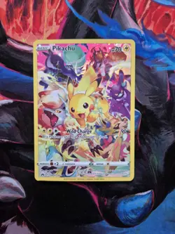 Pokemon Pikachu TCG Crown Zenith Holo Card 160/159 Secret Rare NM - Image 1