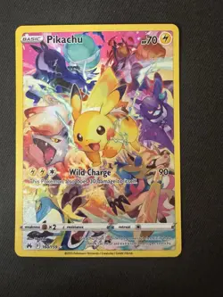 Pokemon Pikachu TCG Crown Zenith Secret Rare Card 160/159 NM Condition - Image 1