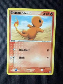 LP Charmander - 058/112 58/112 FireRed & LeafGreen Common Pokemon Card - Image 1